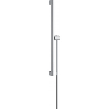 Brausestange E Puro 65 cm z suwakiem EasySlide i wężem przysznicowym Isiflex 160cm, Hansgrohe Unica - Chrom 