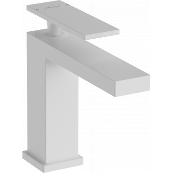 Einhebel- Waschtischarmatur 110 ohne Ablauf-Set, Hansgrohe Tecturis E - Schwarz Matt