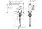 Einhebel- Waschtischarmatur 110 Fine, CoolStart Mit Ablauf-Set, Hansgrohe Tecturis E - Chrom 