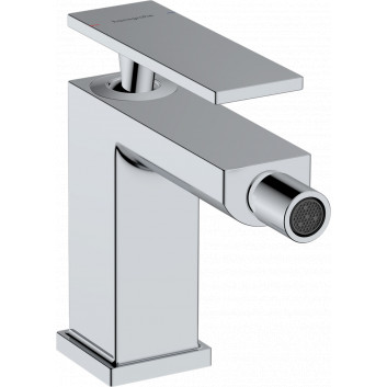 Einhebel- Bidetarmatur Mit Ablauf-Set, Hansgrohe Tecturis E - Chrom 