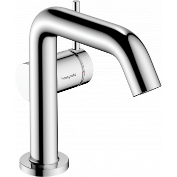 Einhebel- Waschtischarmatur 110 Fine, CoolStart Mit Ablauf-Set Push-Open, Hansgrohe Tecturis S - Chrom