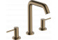 Mit 3 Anschlüssen Waschtischarmatur 150 Mit Ablauf-Set Push-Open, Hansgrohe Tecturis S - Chrom 