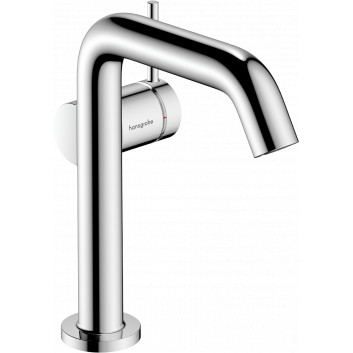 Einhebel- Waschtischarmatur 150 Fine, CoolStart ohne Ablauf-Set, Hansgrohe Tecturis S - Chrom 