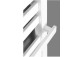 Grzejnik Komex Agnes 74x50 cm - weiß