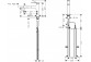 Einhebel- Küchenarmatur 160, metalowa herausziehbarer Auslauf, 2jet, sBox, Hansgrohe Zesis M33 - Chrom 
