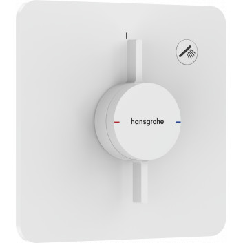 Armatur mit Mischer, Unterputz do 1 odbiornika, Hansgrohe DuoTurn Q - Schwarz Matt