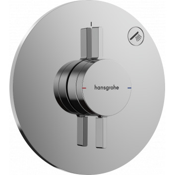 Armatur mit Mischer, Unterputz do 1 odbiornika, Hansgrohe DuoTurn S - Chrom 