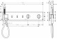 Modul thermostatisch 540/110, Unterputz do 3 odbiorników, AXOR ShowerComposition - Chrom 
