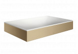 Aufsatzwaschtisch 600/400 ohne Hahnloch na baterie i przelewu, AXOR Suite Basins & Bathtub - Chrom