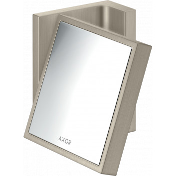Kosmetikspiegel, AXOR Universal Rectangular - Schwarz Matt