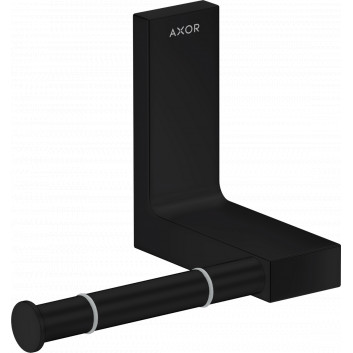 Toilettenpapierhalter, AXOR Universal Rectangular - Schwarz Chrom Szczotkowany