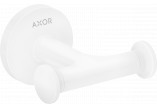 Doppelt Handtuchhaken, AXOR Universal Circular - Weiß Matt