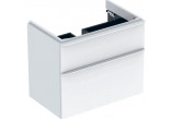 Schrank pod umywalkę Geberit Smyle Square, mit zwei Schubladen