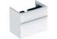 Schrank pod umywalkę Geberit Smyle Square, mit zwei Schubladen