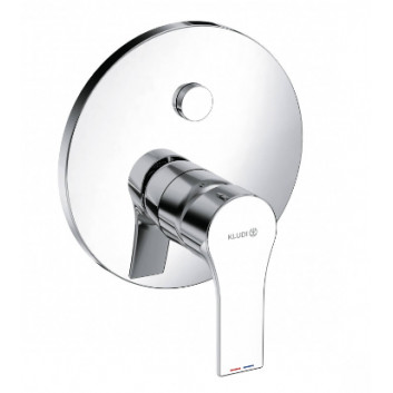 Unterputz Armatur für die Wanne und die Brause, do 88011, Umschalter PUSH&SWITCH, KLUDI ZENTA SL - Chrom