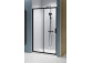 Tür Dusch- für die Nische Radaway Premium Plus DWJ 100 cm, rechte Version, Glas transparent, profil Chrom