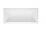 Badewanne rechteckig Excellent Wave Slim 180x80 cm Acryl-, weiß