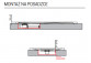 Duschwanne 150x80cm, Novellini Novosolid - Schwarz 