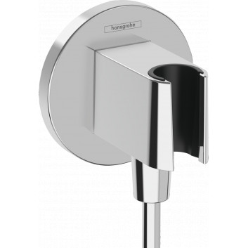 Schlauchanschluss mit Griff, Hansgrohe FixFit S - Chrom