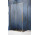 Front Kabine Radaway Furo Gold KDJ 100, Version links, mit Wand, 100x200cm, Tür Schiebe-, Glas transparent, profil golden szczotkowany
