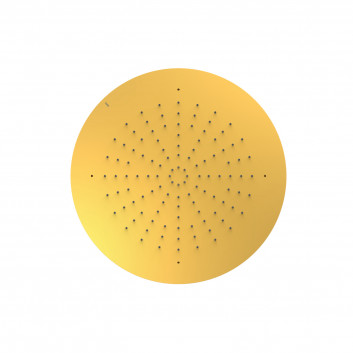 Kopfbrause Unterputz Decken- Ø 50 cm, Tres Complementos Ducha - 24-K Gold Matowe