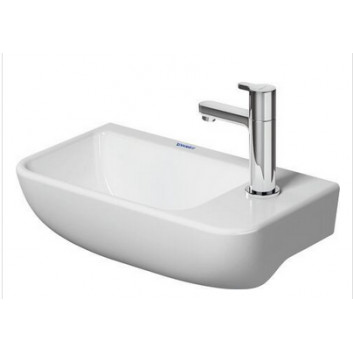 Waschtisch 60x38 cm Aufsatz Duravit Vero Air rechteckig weiß 