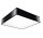 Plafon Sollux Lighting HORUS 55, E27 4x60W, 4x15W LED, schwarz