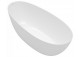 Badewanne freistehend oval Villeroy & Boch Antao SilentFlow, 170x75cm, Quaryl, weiss alpin