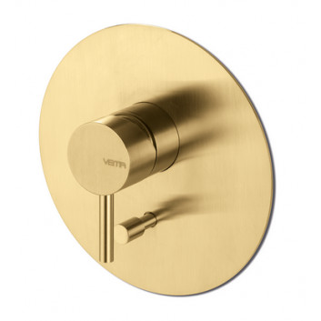 Unterputz-brausearmatur Vema Otago, brushed gold