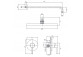 Thermostatisch Duschsystem Aufputz-, Omnires Armance - Gebürstetes messing