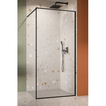 Kabine Walk-In Radaway Modo F II 50, profil Chrom glänzend, Glas transparent