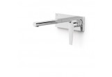 Element zur Wandmontage do podtynkowego korpusu Waschtischarmatur TRES Class, wylewka180mm, Chrom