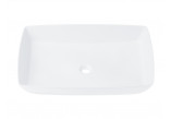 Waschtisch rechteckig Aufsatz Corsan 580x380x150mm, weiß