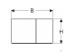 Betätigungstaste uruchamiający Geberit Sigma70 przedni - schwarz rostfreier Stahl