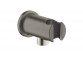 Kolanko Dusch- mit Griff Grohe Rainshower, brushed hard graphite