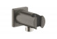 Kolanko Dusch- mit Griff Grohe Rainshower, brushed hard graphite