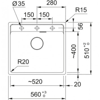 Zlewozmywak wbudowywany, Franke Maris MRG 610-52 ,schwarz matt