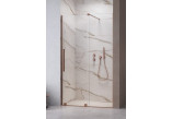 Tür Schiebe- für die Nische Radaway Furo DWJ, links, mit Wand, 150x200cm, Glas transparent, profil Chrom