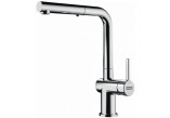 Armatur mit Drehauslauf Franke Active L window pull-out spray , Höhe 314mm, Auslauf wyciągana, Chrom