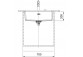 Zlewozmywak z Fragranitu Franke Maris MRG 110-62, schwarz matt
