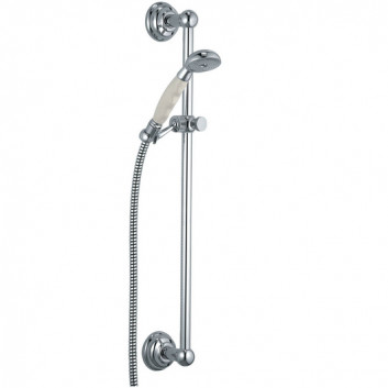 Dusch-set Kludi Logo Shower Duo,Thermostat-Brausearmatur, Chrom