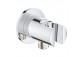 Kolanko Dusch- mit Griff Grohe Rainshower, brushed hard graphite