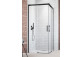 Duschkabine 100Rx80Lcm Glas transparent Chrom Radaway Idea Kdd, 387062-01-01R+387061-01-01L