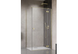 Seitenwand S1 70 Radaway Essenza New Black KDJ 66.7-68.2-200cm, profil schwarz, Glas transparent