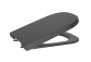 Becken WC abgehängt Roca Gap Rimless, 35x54cm, schwarz matt