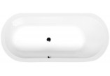 Badewanne oval 165x75x48cm Polysan ASTRA O, weiß