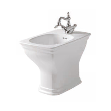 Bidet stehend ArtCeram Civitas, 36x54, schwarz Glanz