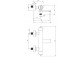 Wannenbatterie thermostatisch, Deante, Chrom