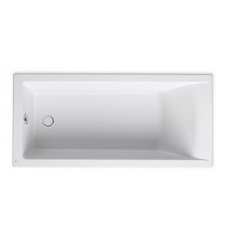 Rechteckig Badewanne Acryl- Roca SLIM RIM 160 x 75 cm - weiß