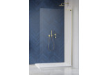 Duschwand walk-in Radaway Modo SL II 100 rechts, Glas transparent, profil Gold szczotkowane